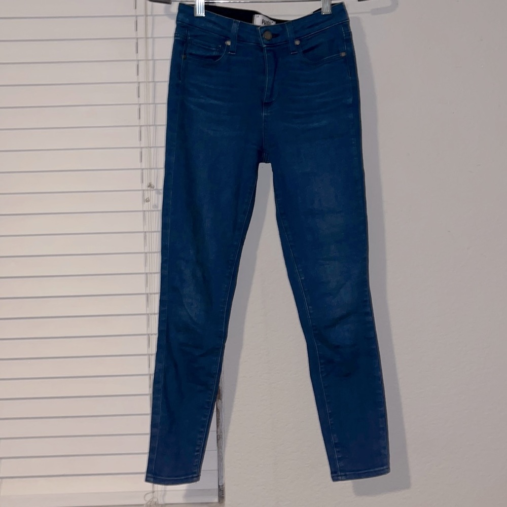 Paige Denim Hoxton Ankle Jeans in Frenchie Blue - Size 26